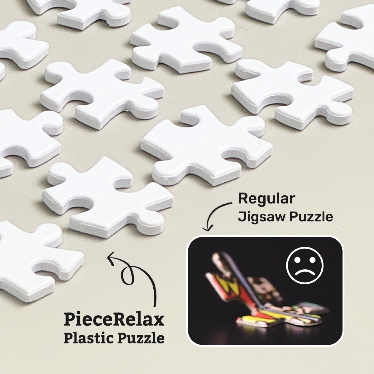 PieceRelax | Plastic puzzles are durable, ensuring lasting enjoyment