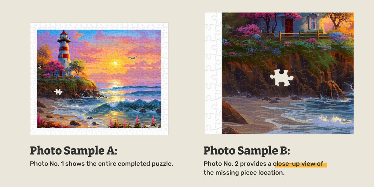 PieceRelax | Upload Images for a Better Missing Piece Replacement Service Experience