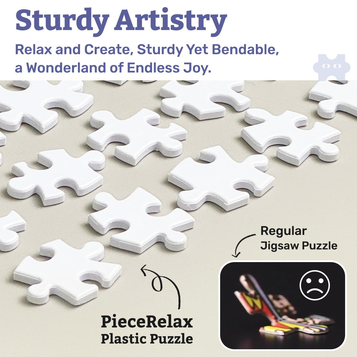 PieceRelax | Plastic puzzles are durable, ensuring lasting enjoyment