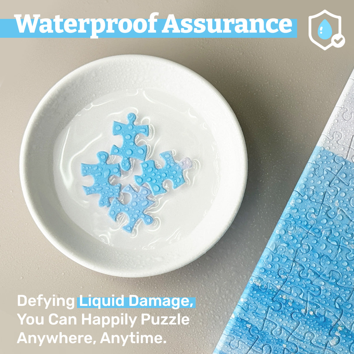 PieceRelax | High-quality and waterproof plastic puzzles