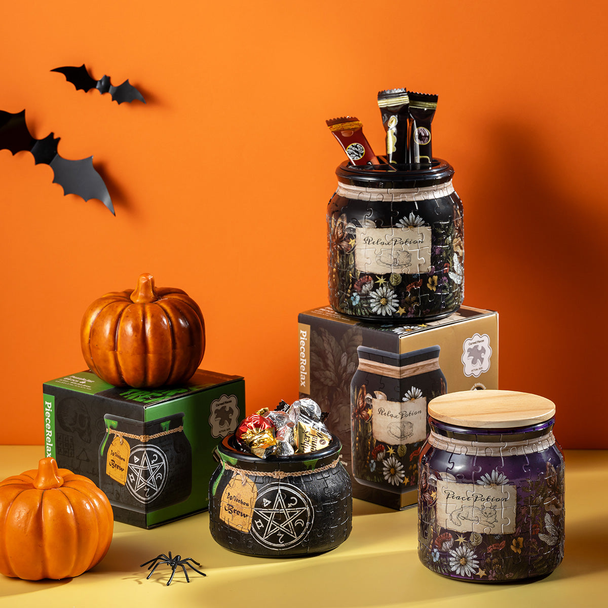 PieceRelax | Puzzle Jar, Halloween vibe..