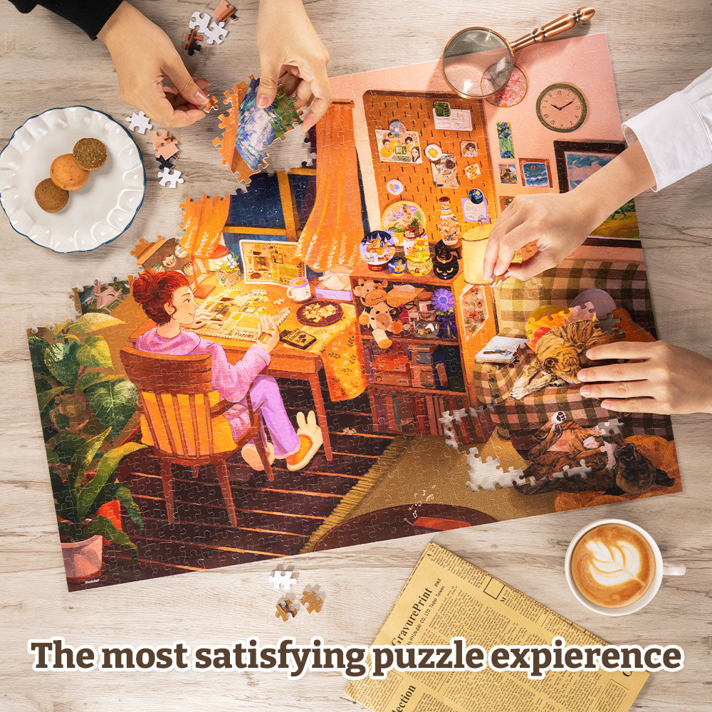 Sunset of Shinden - PieceClicks 1008 Piece (1000pc Size) Jigsaw