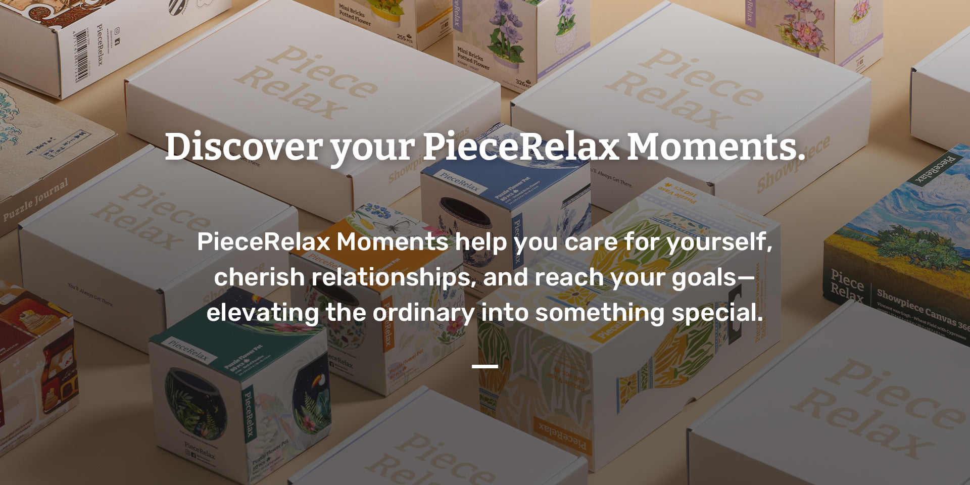 PieceRelax Homepage Banner_PieceRelax Moments.