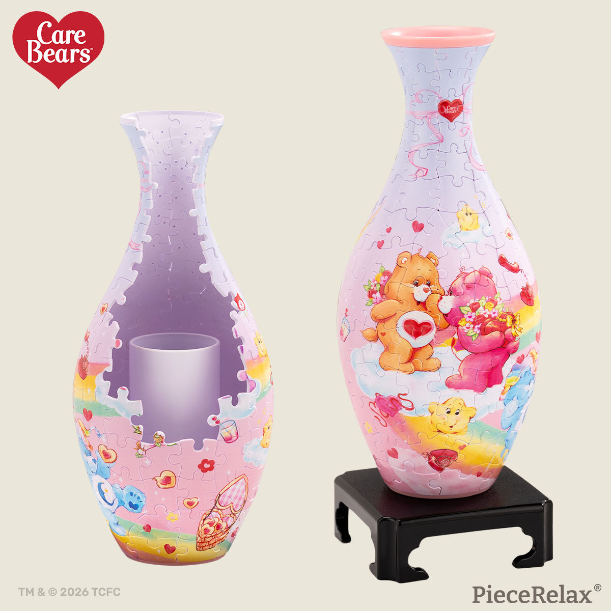 It’s another pink, love-filled day with Care Bears™—why not capture that feeling in a vase full of joy?