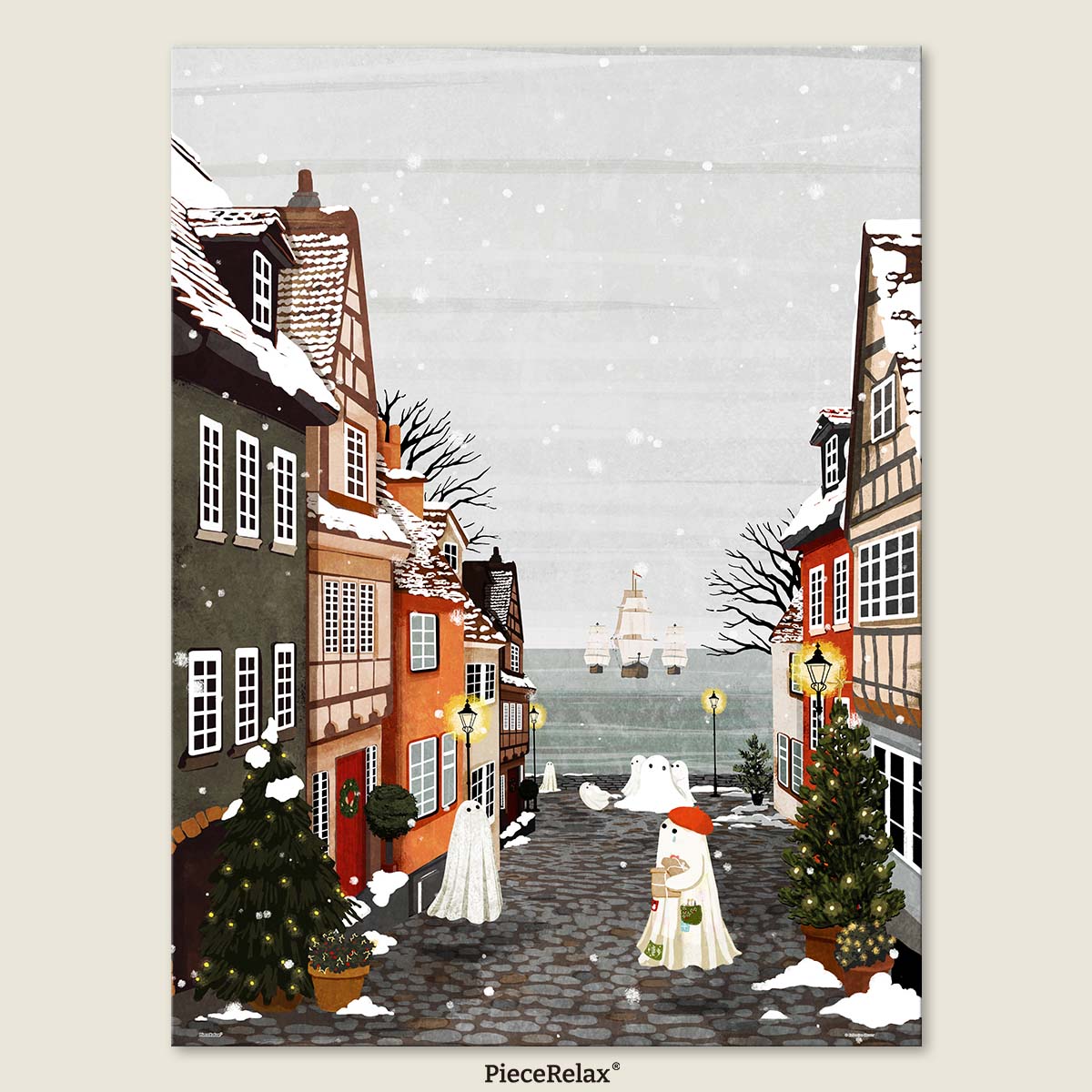 With the arrival of the year's first snowfall, perhaps it's time to set off on the next hopeful journey. You’ll Always Get There with PieceRelax.