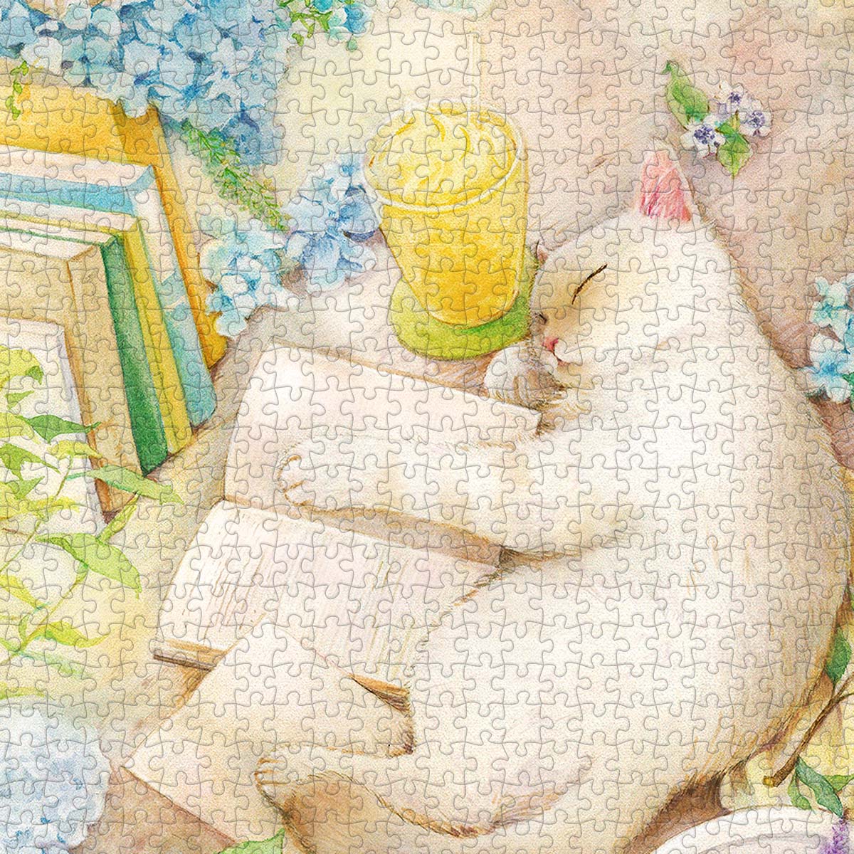 Drift into sweet dreams with a fluffy cat by your side — the perfect cozy puzzle for cat lovers. You’ll Always Get There with PieceRelax.