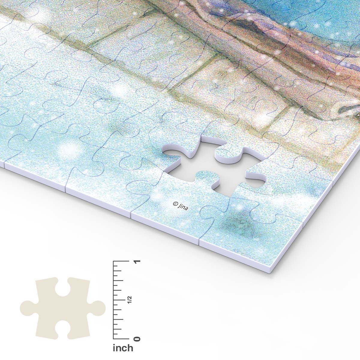 Cozy up with a fluffy cat on a snowy day — the perfect winter puzzle for cat lovers. You’ll Always Get There with PieceRelax.