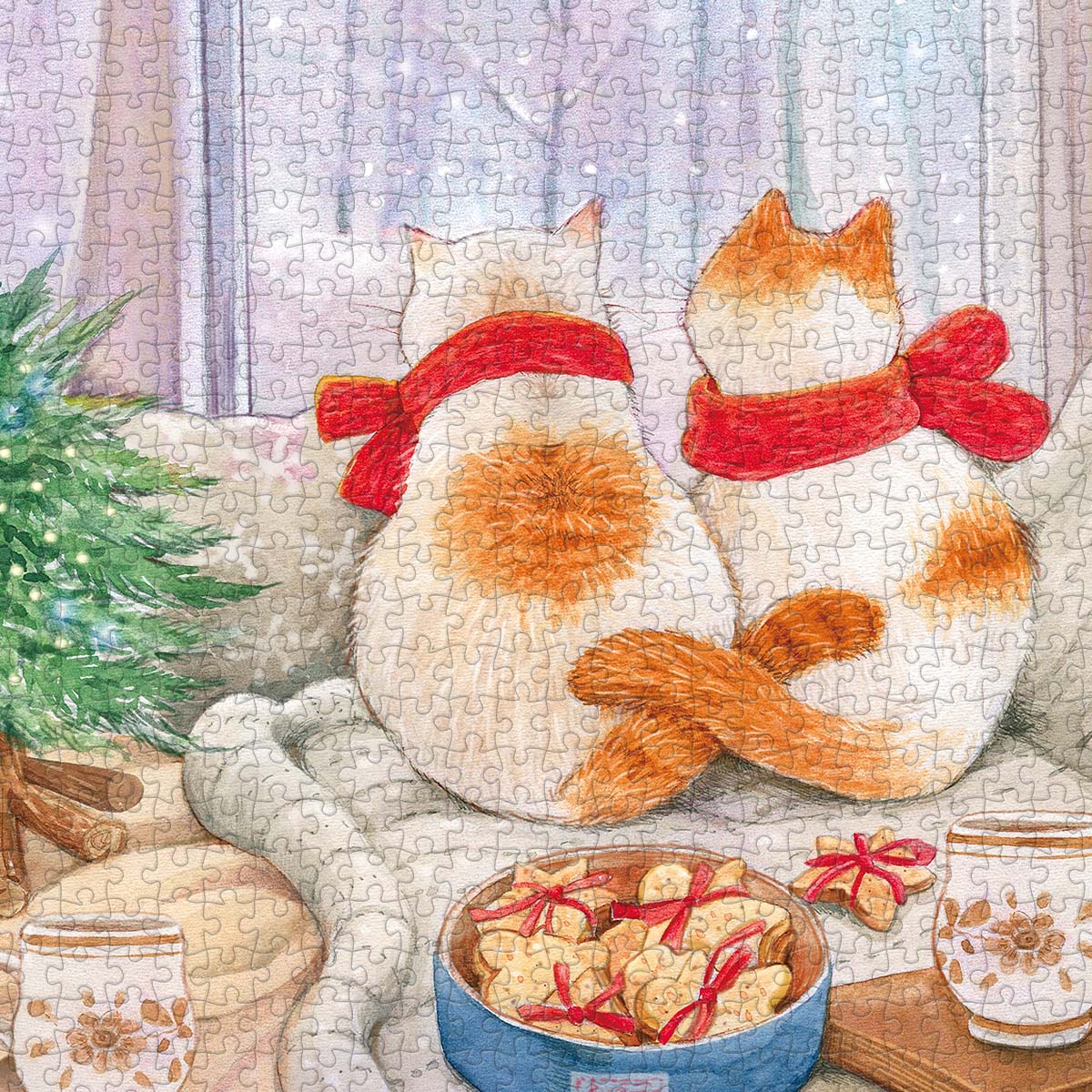Stay warm this Christmas with a fluffy cat by your side — the coziest holiday puzzle for cat lovers. You’ll Always Get There with PieceRelax.