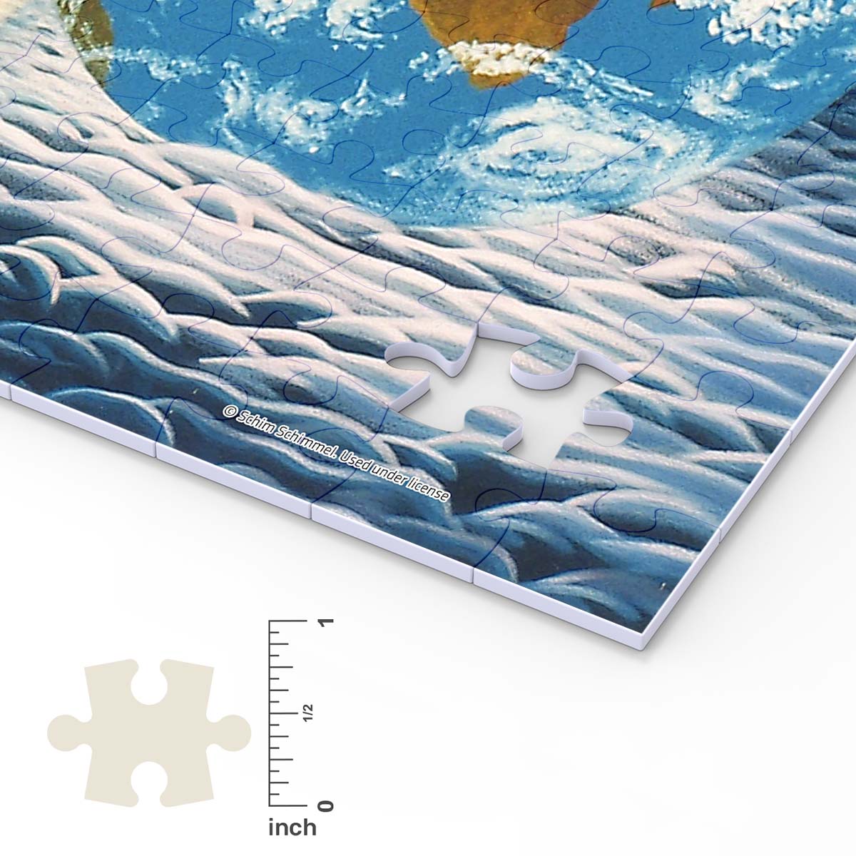 Animals born of nature, dancing lights in the sky — under the aurora, we are all one.
Bigger pieces, easier to handle.