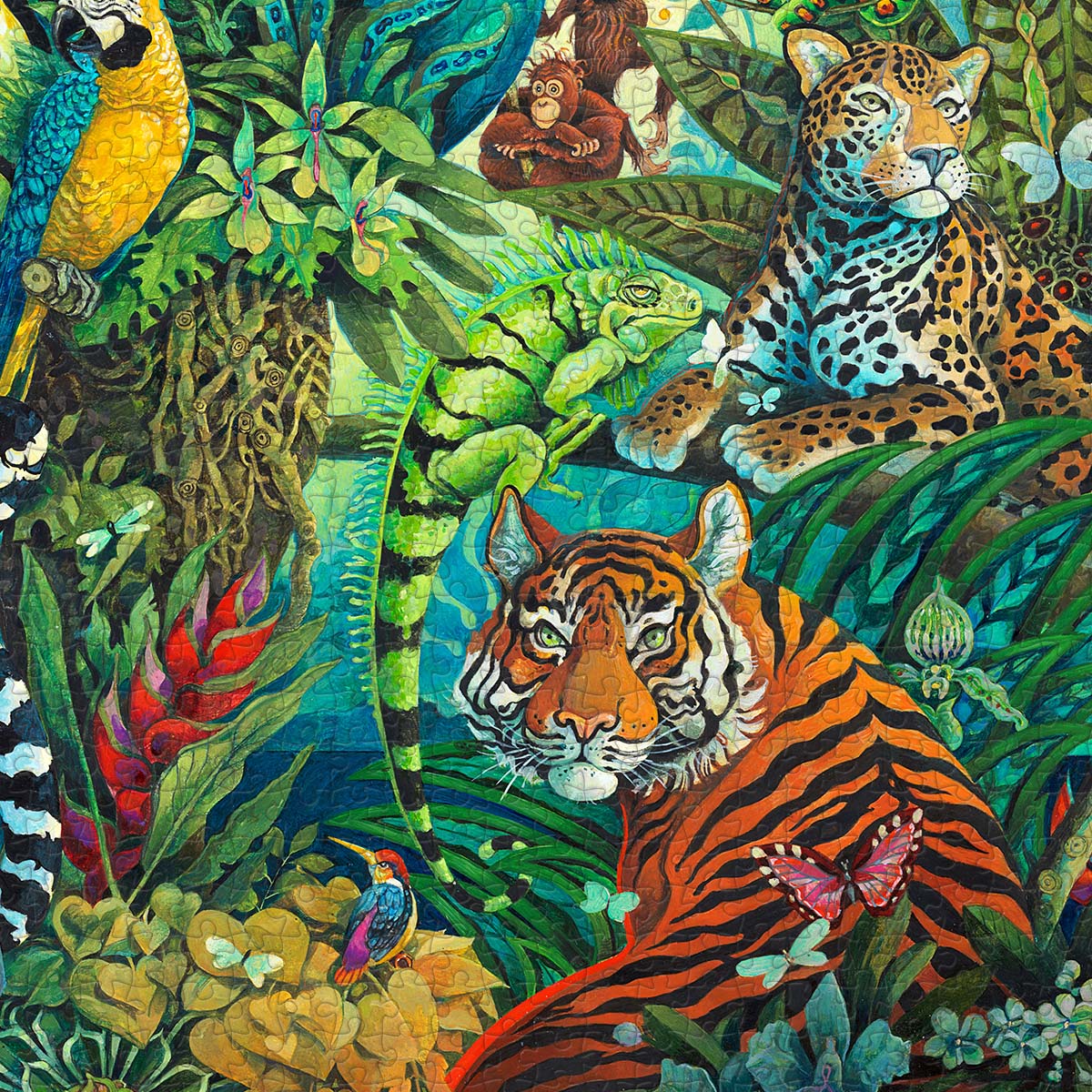 Hidden in lush greenery, a celebration of life begins — welcome to the animals’ secret banquet. You’ll Always Get There with PieceRelax.