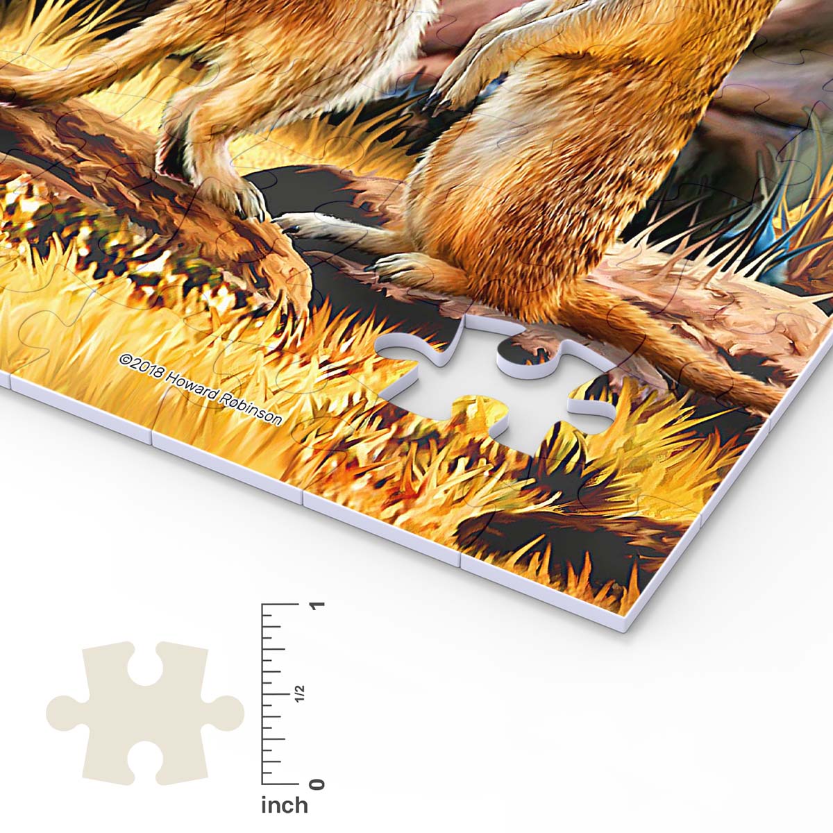 From elephants to zebras, explore the majestic creatures of Africa in one unforgettable puzzle.