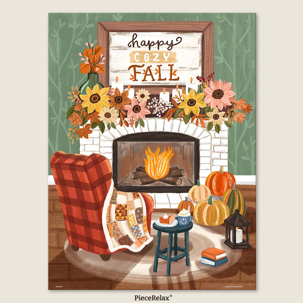 Wrap yourself in a blanket, sip something warm, and let the fire crackle — your cozy fall afternoon begins.