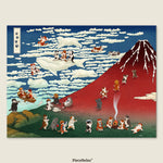 Follow the Cats on a Fun Adventure up Mount Fuji.