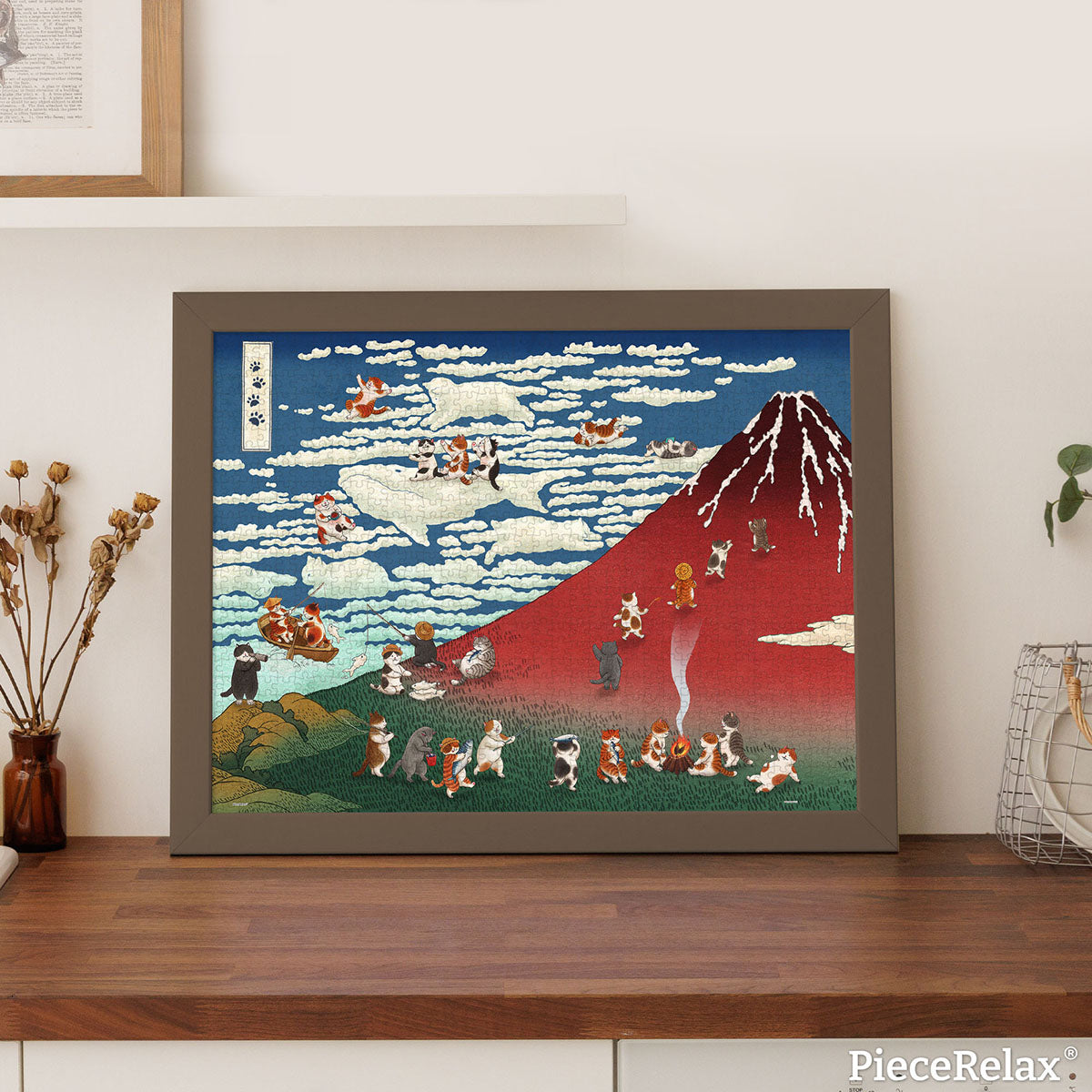 Follow the Cats on a Fun Adventure up Mount Fuji.