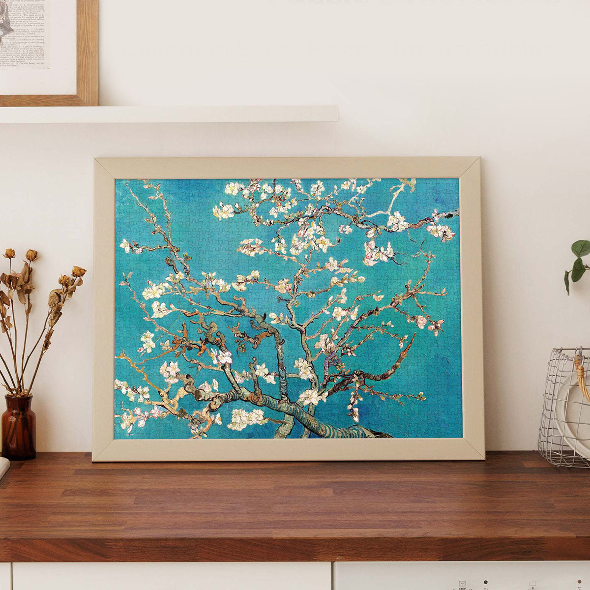 Painted as a symbol of new beginnings, hope, and joy, this artwork captures the fragile beauty of life in every delicate branch and petal.