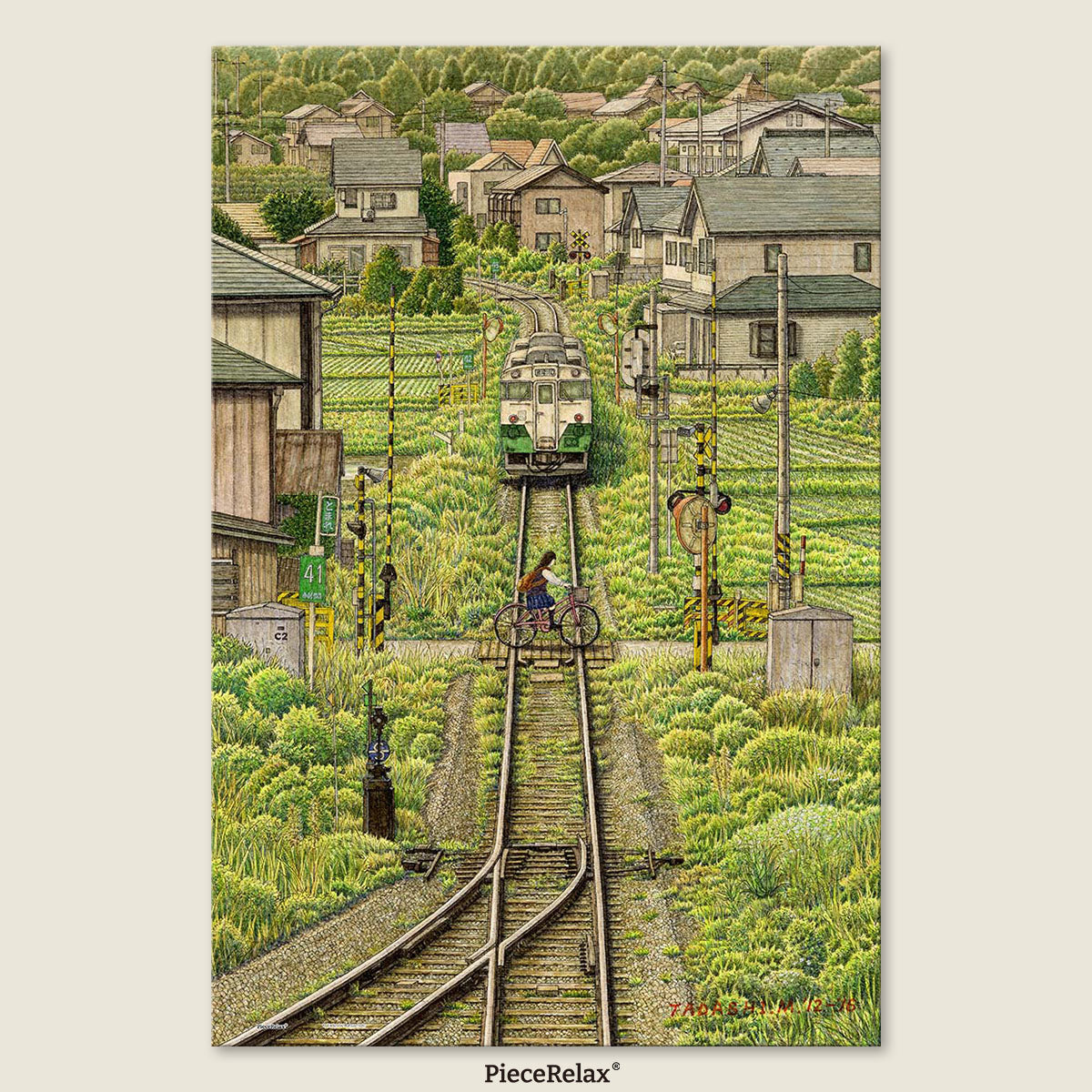 The train departs, and the memories settle — a perfect pause to a fleeting adventure.