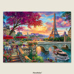 In vibrant shades and timeless charm, Paris draws you in — a city so captivating, you’ll never want to leave.