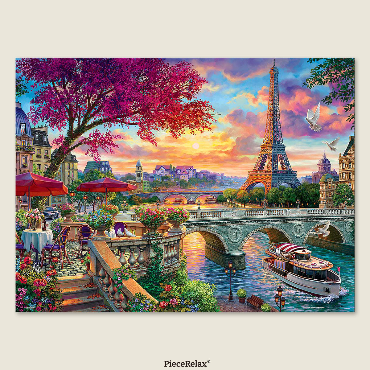 In vibrant shades and timeless charm, Paris draws you in — a city so captivating, you’ll never want to leave.