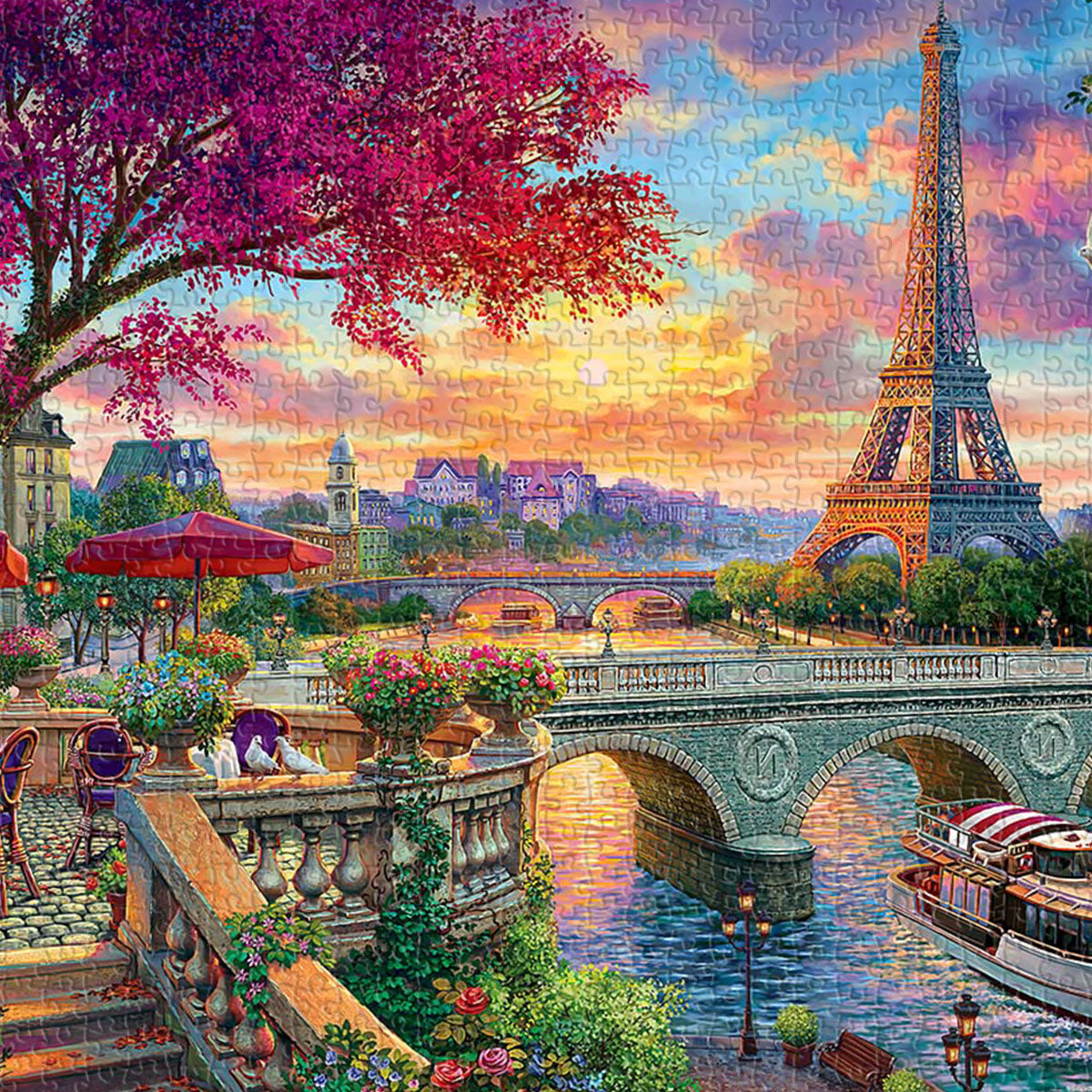 In vibrant shades and timeless charm, Paris draws you in — a city so captivating, you’ll never want to leave.