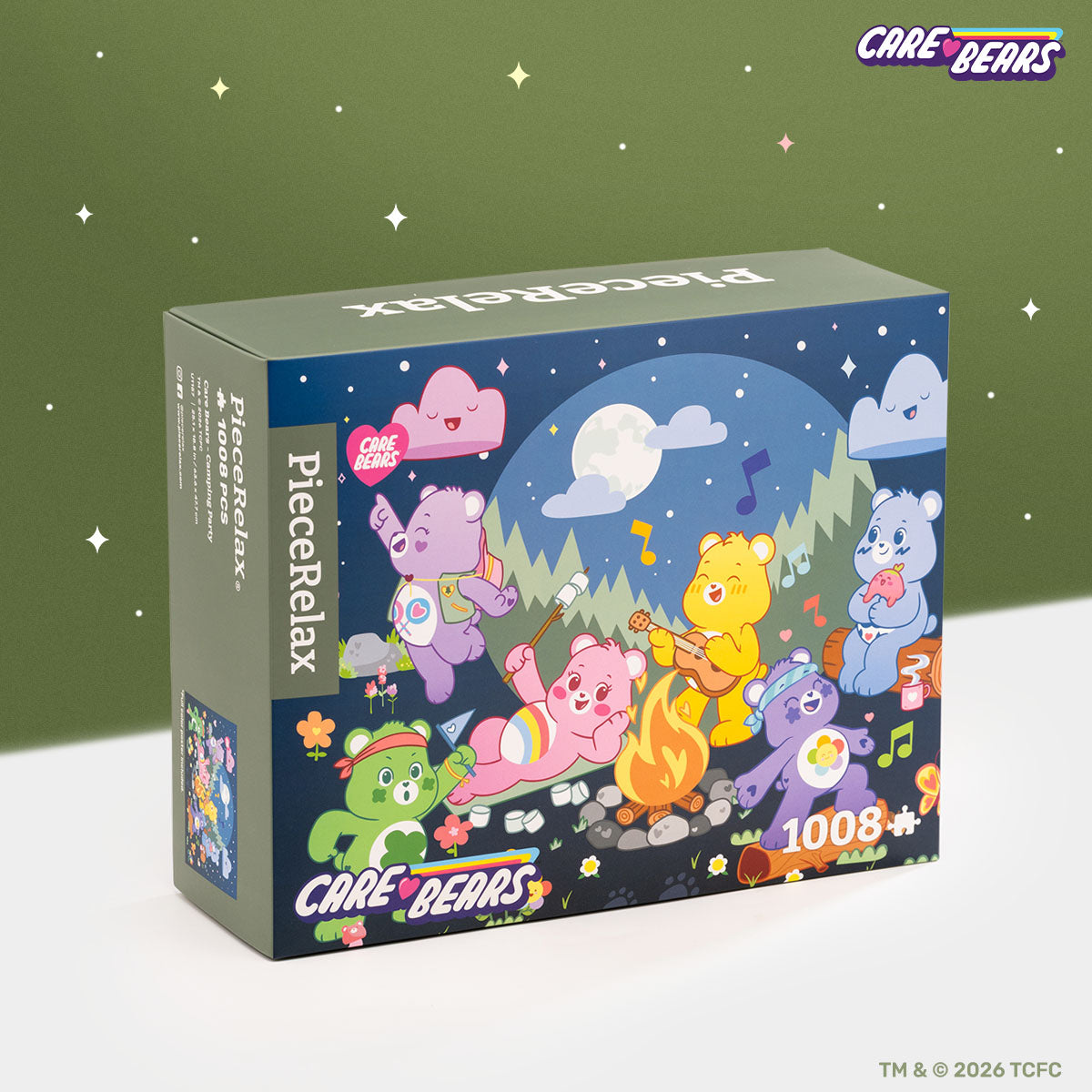 Join Care Bears™ for a cozy campfire party—everything’s bound to go perfectly with Good Luck Bear™ around! A puzzle full of warmth, laughter, and just the right amount of magic.