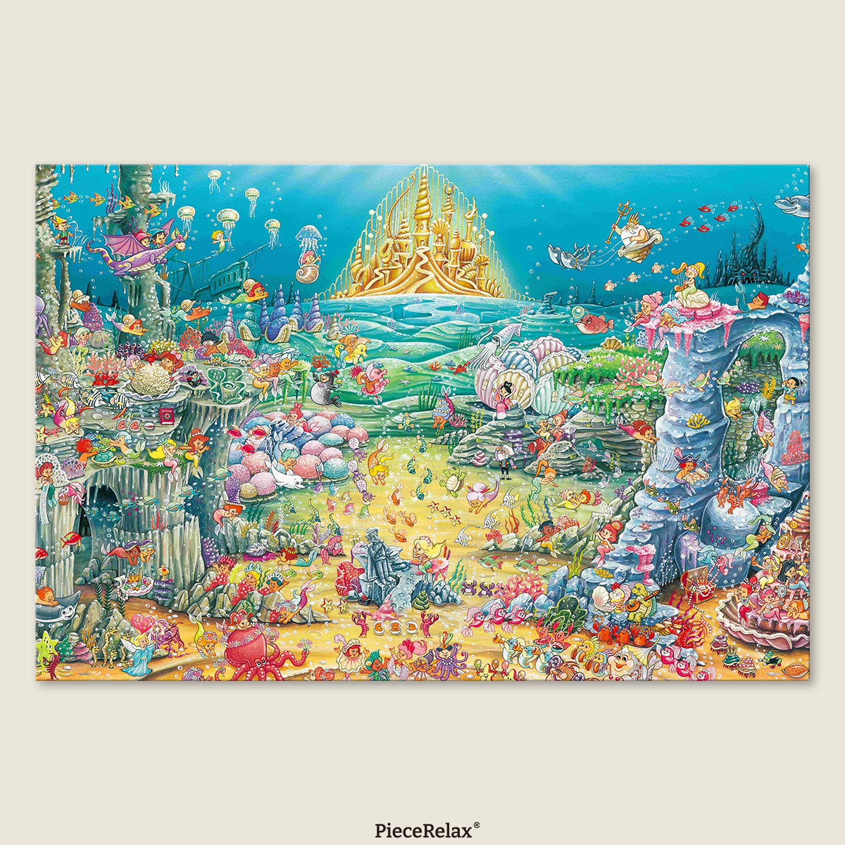 If life under the sea were real, it would feel just like this magical mermaid world.