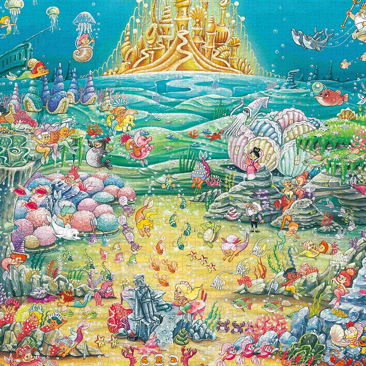 If life under the sea were real, it would feel just like this magical mermaid world.