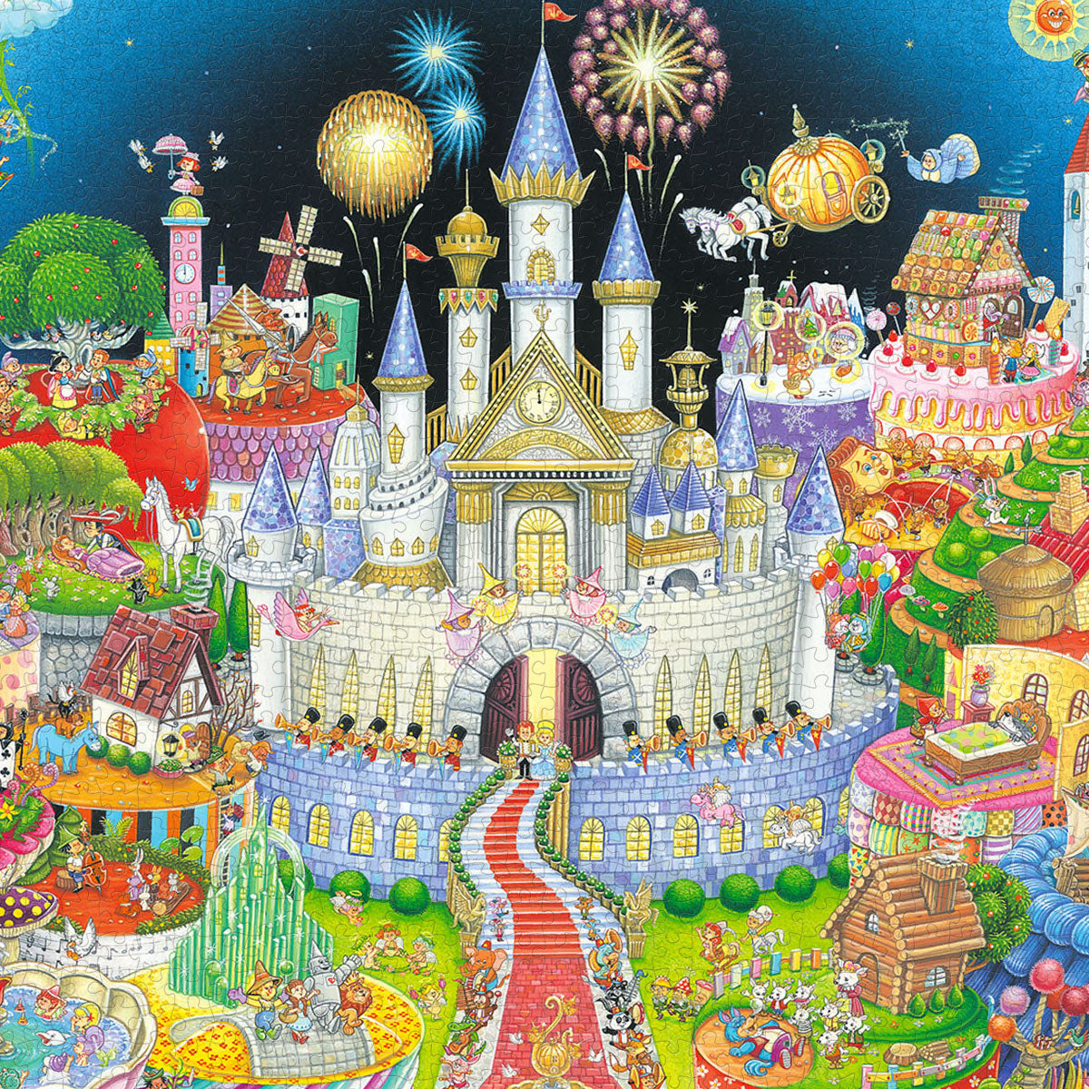 It’s New Year’s Eve in the enchanted kingdom, and everyone from the fairytales is joining the party.