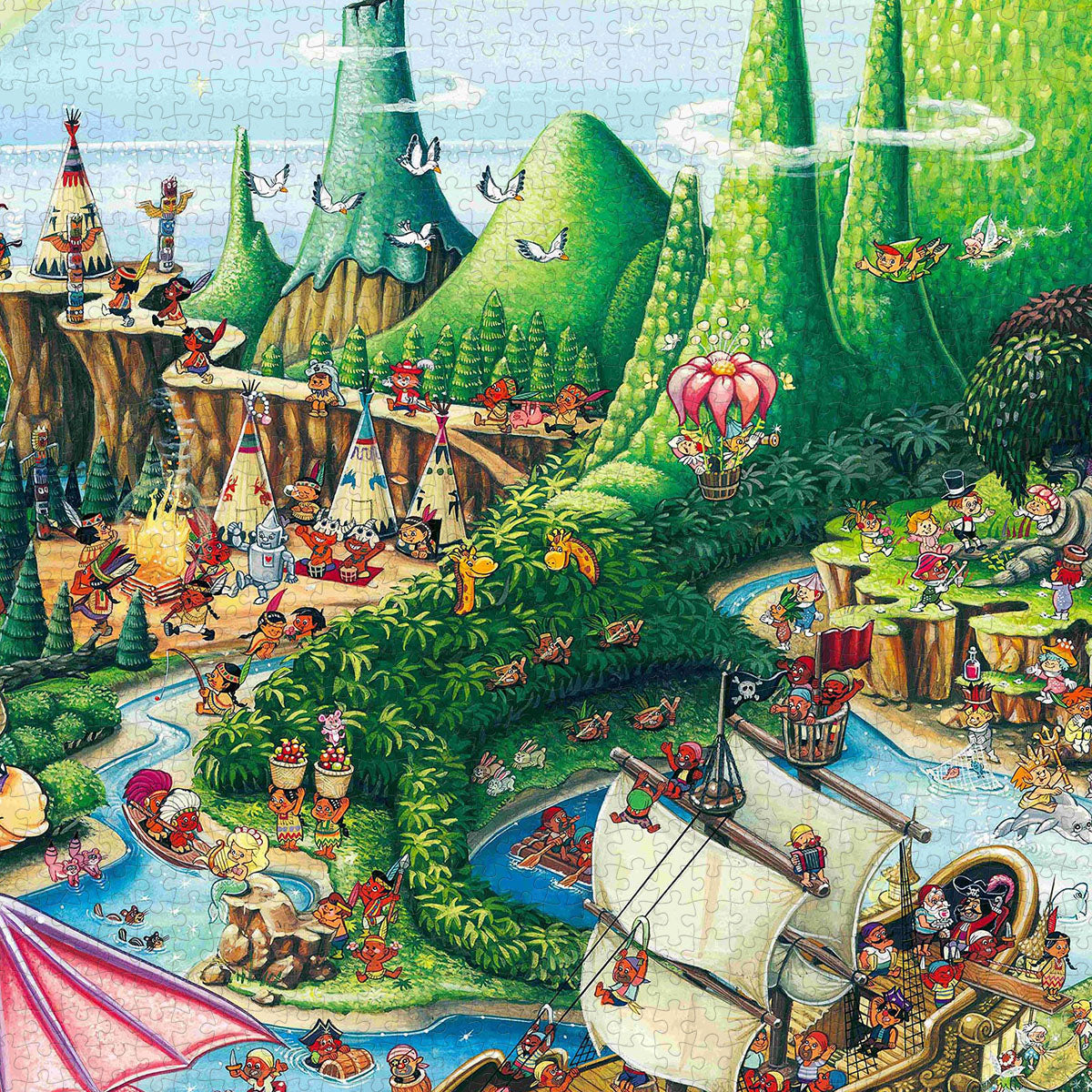 Soar on a dragon’s back toward uncharted islands and new adventures.
