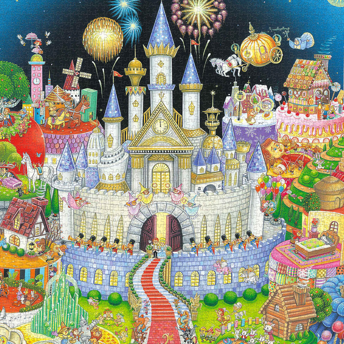 It’s New Year’s Eve in the enchanted kingdom, and everyone from the fairytales is joining the party.