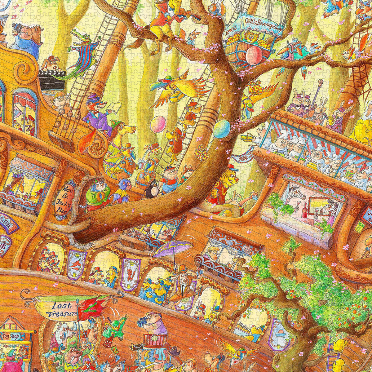Once a vessel at sea, now a home for all life — a Noah’s Ark on land.