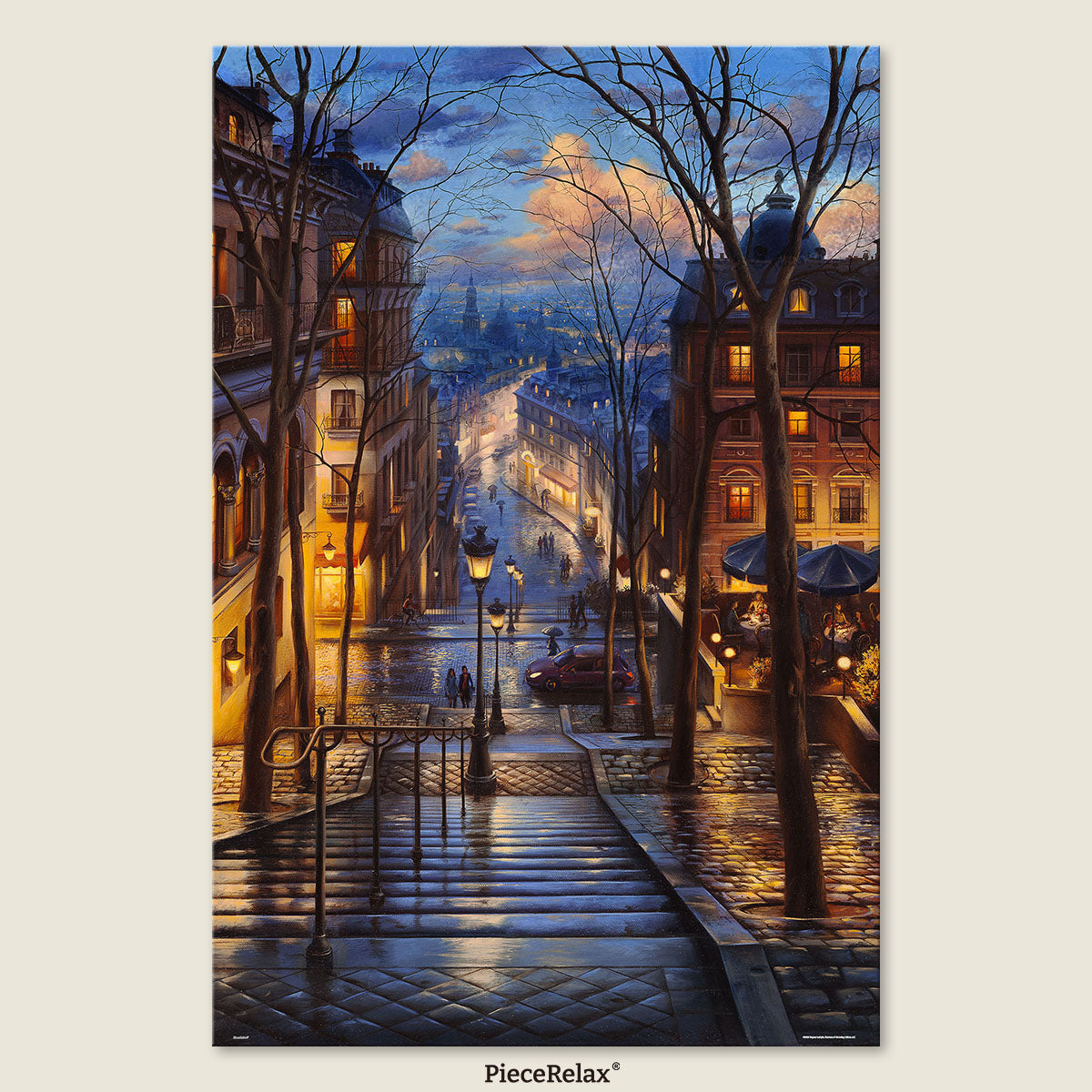 Paris Scenery – The Poetic Beauty of Montmartre.