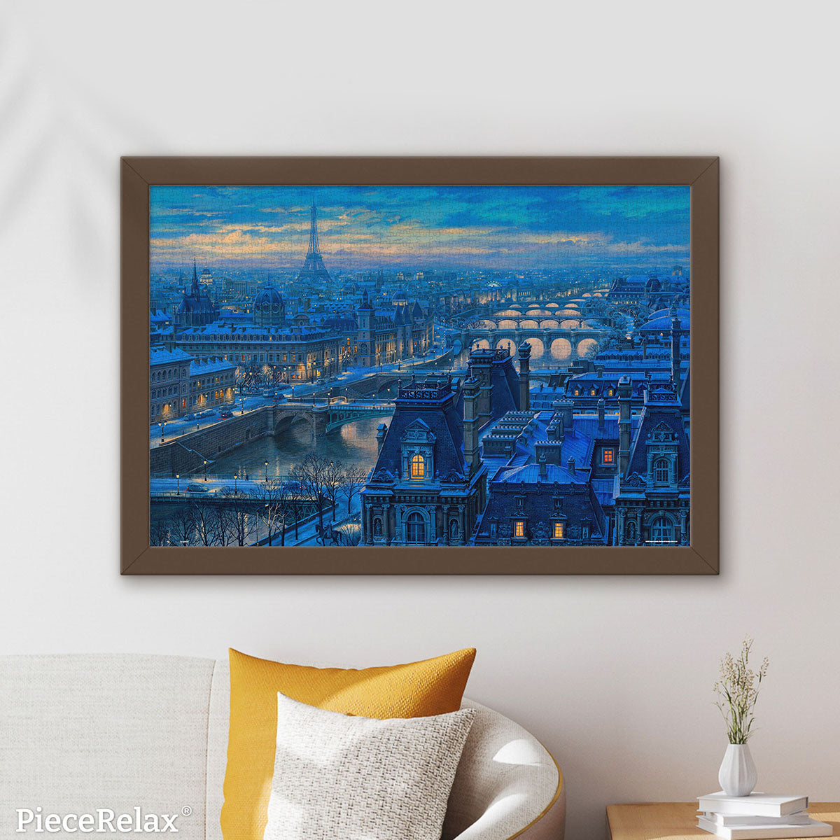 Paris Scenery – A Home Guarded by the Seine River.