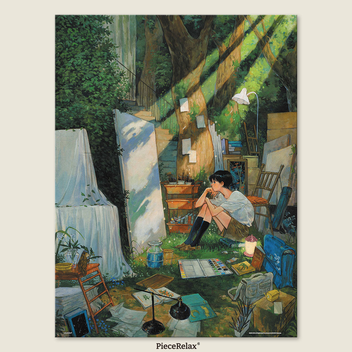 Soft Light in the Courtyard – The Beginning of Inspiration.