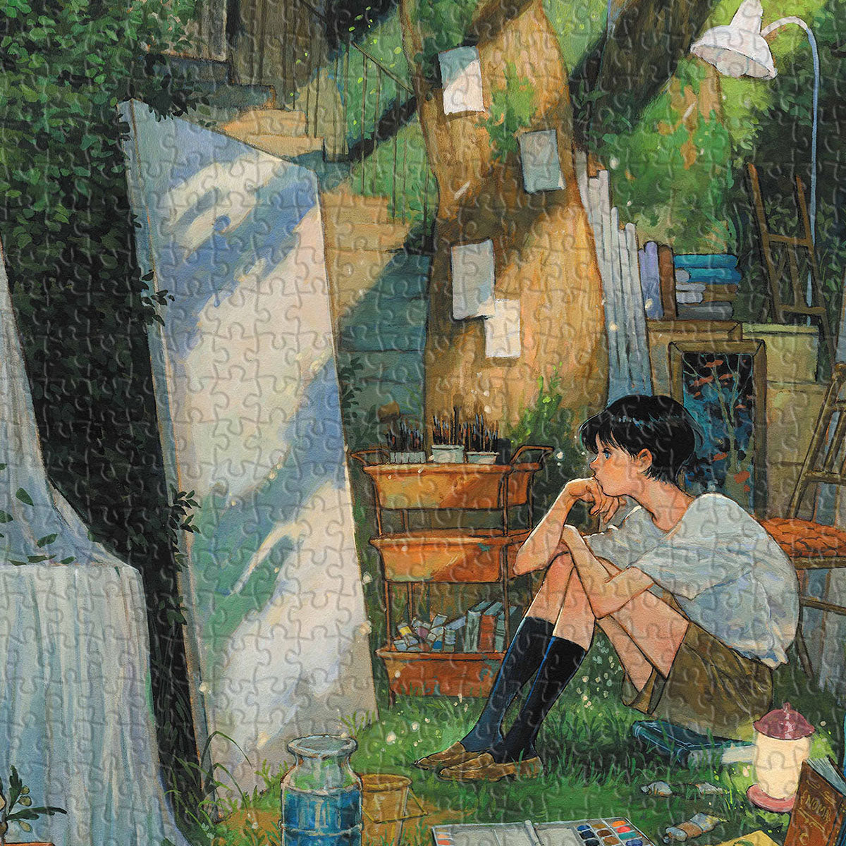 Soft Light in the Courtyard – The Beginning of Inspiration.
