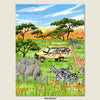 Experience the African safari that everyone has always dreamed of. Step right into the heart of the wild and embrace the boundless freedom of the savanna today!
Bigger pieces, easier to handle.