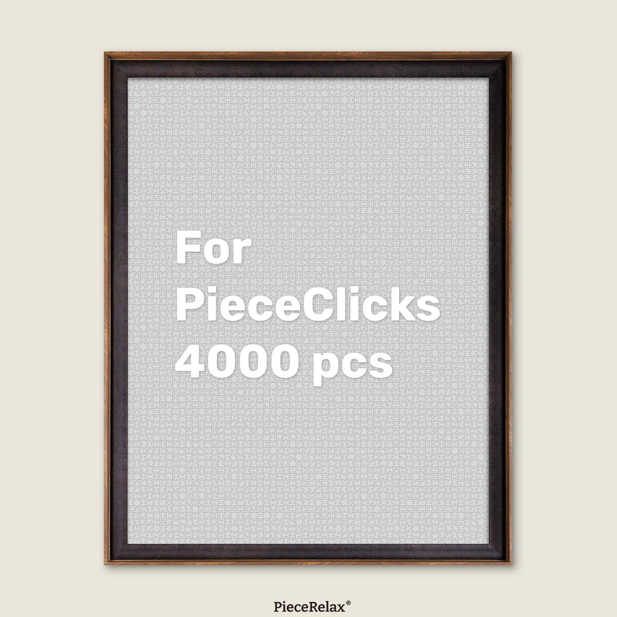 Your top choice for PieceClicks puzzle display (fits product codes starting with U). Easy to build and effortless to decorate, it complements any space beautifully.
