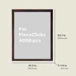 Your top choice for PieceClicks puzzle display (fits product codes starting with U). Easy to build and effortless to decorate, it complements any space beautifully.