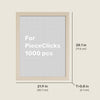 PieceClicks Puzzle Frame – 1000 Pieces
