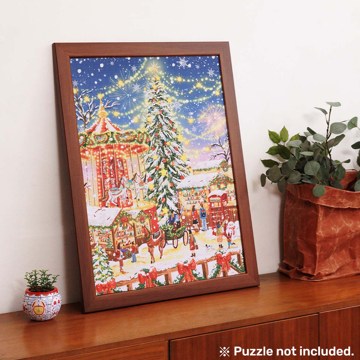 Your top choice for PieceClicks puzzle display (fits product codes starting with U). Easy to build and effortless to decorate, it complements any space beautifully.