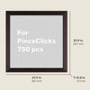 Your top choice for PieceClicks puzzle display (fits product codes starting with U). Easy to build and effortless to decorate, it complements any space beautifully.