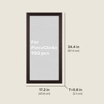Your top choice for PieceClicks puzzle display (fits product codes starting with U). Easy to build and effortless to decorate, it complements any space beautifully.