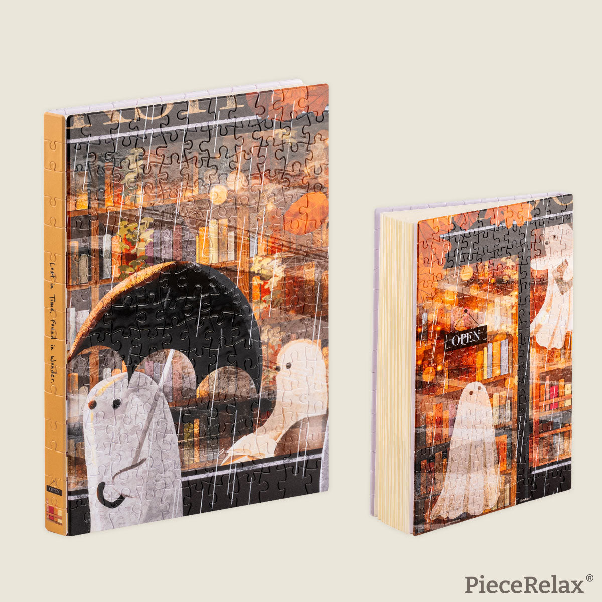 Even as we stroll through the rain under an umbrella, we can still see a warm light shining on the shelter ahead. You'll Always Get There with PieceRelax.
