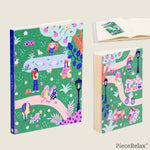 Puzzle fans, unite! This special collab with artist Marie Boiseau is made for you. All the elements of relaxation, reimagined through art — only at PieceRelax.