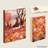 A world painted in deep crimson maples is autumn’s most romantic message to us. Bring this breathtaking seasonal masterpiece home and infuse your space with the warm, cozy essence of fall.