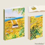 Gaze at the majestic Seven Sisters cliffs across a beautiful field of yellow blooms. A stunning coastal escape for your home.