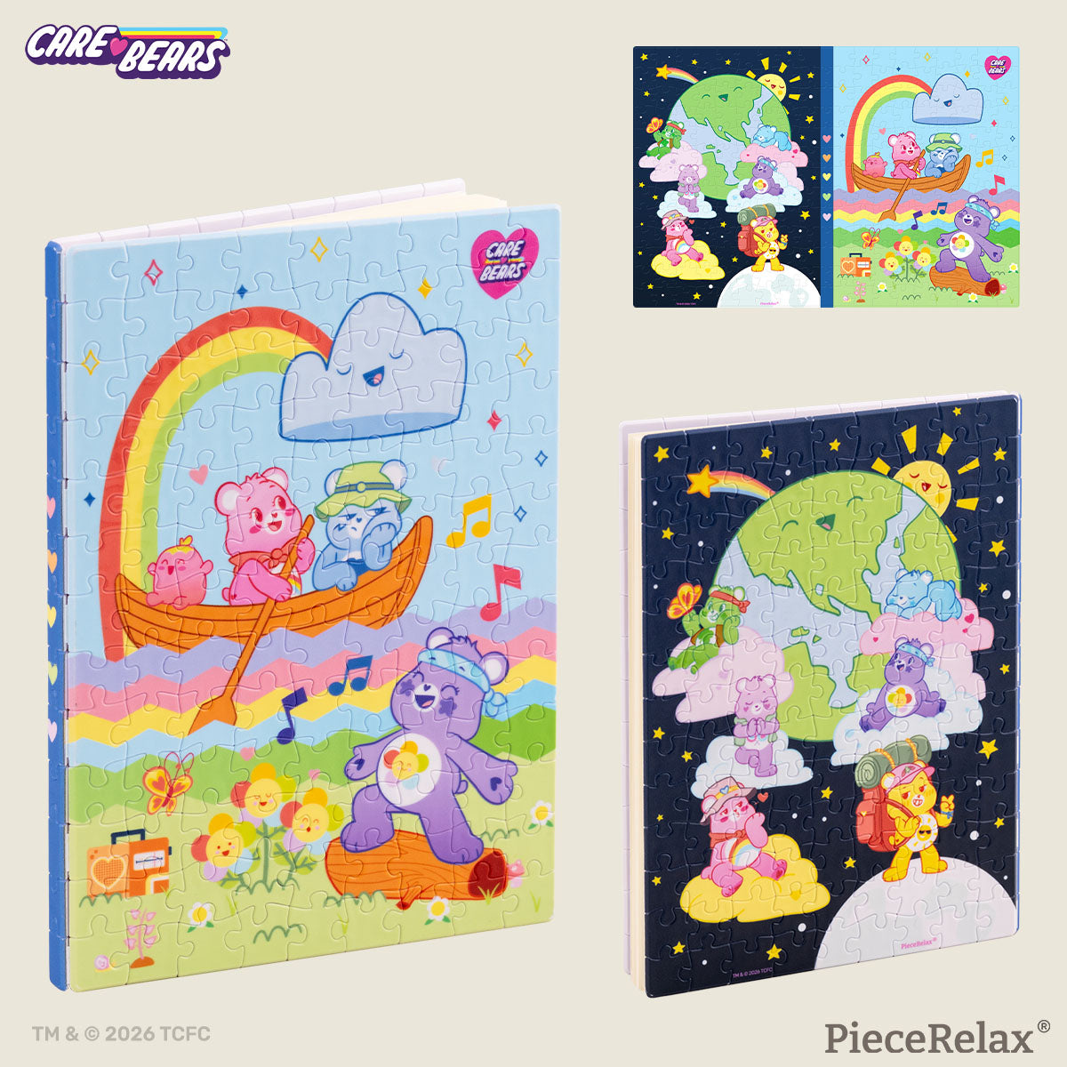 Explore every corner of the world with Care Bears™—a perfect puzzle for every adventure-loving soul.