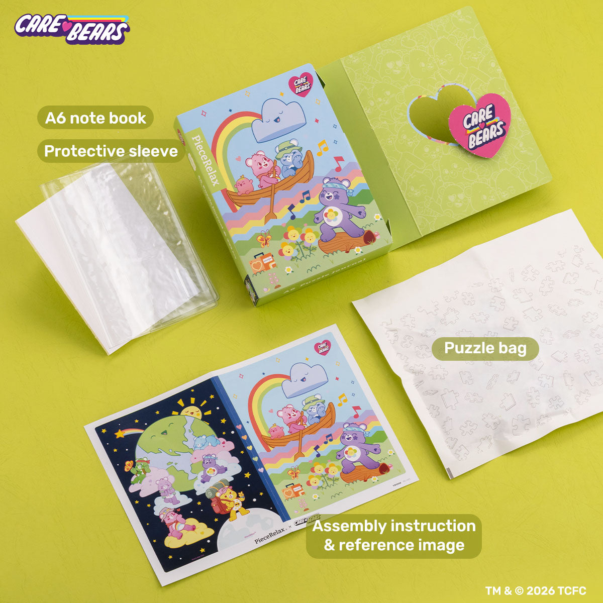 Explore every corner of the world with Care Bears™—a perfect puzzle for every adventure-loving soul.