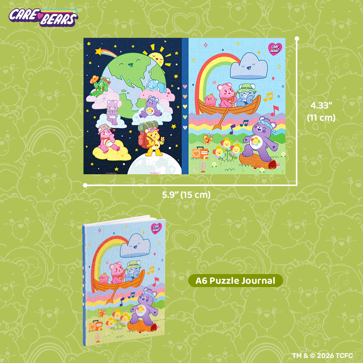 Explore every corner of the world with Care Bears™—a perfect puzzle for every adventure-loving soul.