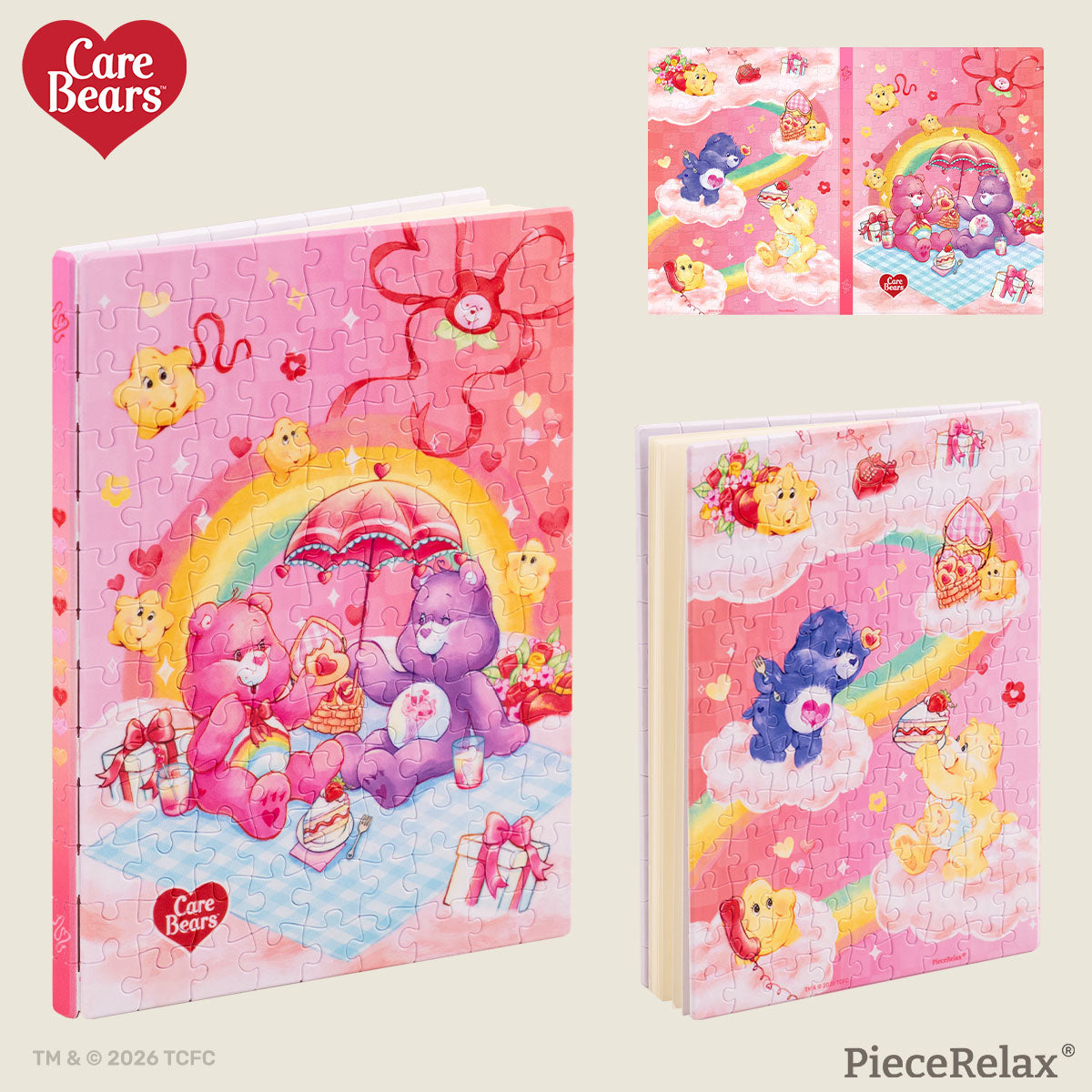 Go exploring with Care Bears™—and don’t forget to jot down every adventure along the way. Every journey becomes a little more magical when it’s written with love.