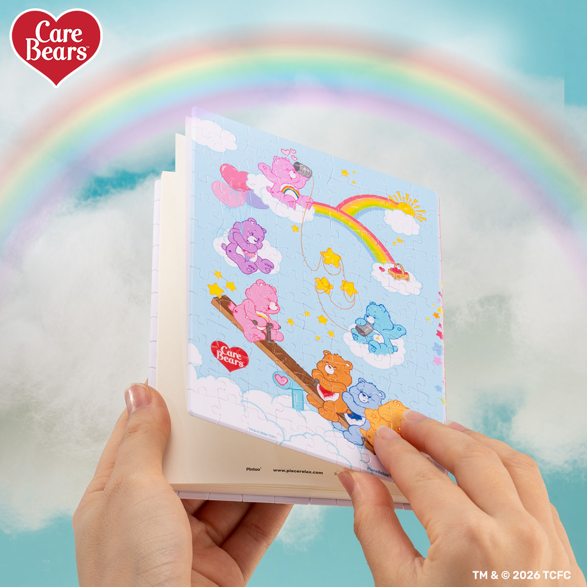 Play your heart out in Rainbow Park with Care Bears™—and write down every happy moment to keep it shining. Because joy feels even brighter when you capture it on the page.
